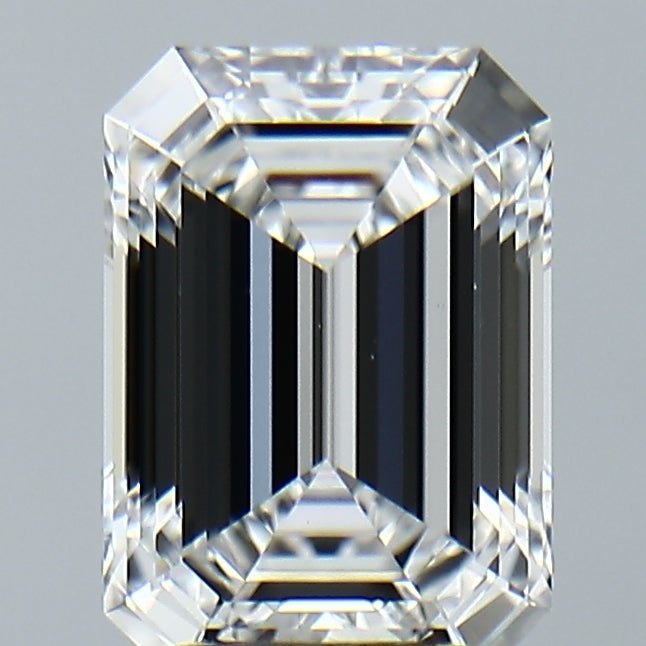 Lab-Grown 2.55 Carat Emerald Cut Diamond color E Clarity VVS2, precious stones, engagement diamonds