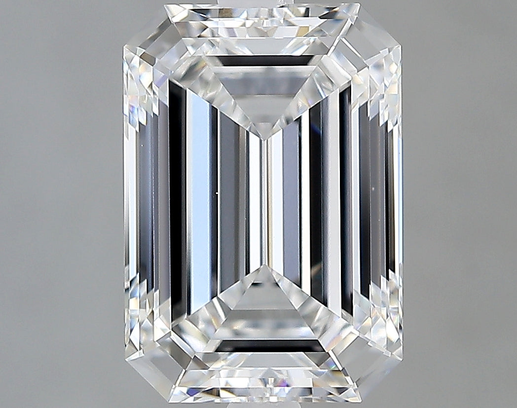Lab-Grown 3.13 Carat Emerald Cut Diamond color E Clarity VVS1, precious stones, engagement diamonds
