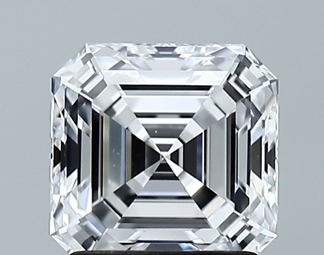 Lab-Grown 1.74 Carat Asscher Cut Diamond color D Clarity VVS2 With GIA Certificate, precious stones, engagement diamonds