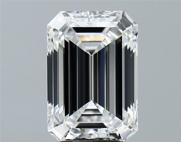 Lab-Grown 3.05 Carat Emerald Cut Diamond color E Clarity VVS2, precious stones, engagement diamonds