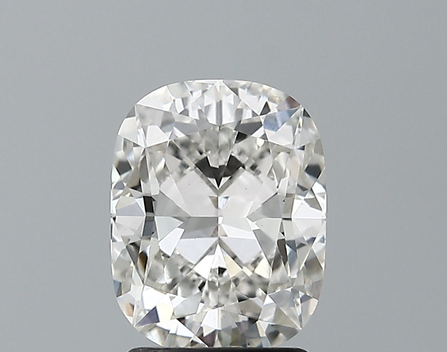 Lab-Grown 1.77 Carat Cushion Modified Brilliant Cut Diamond color I Clarity VVS2 With GIA Certificate, precious stones, engagement diamonds