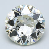 3.66 Carat Old European Cut Diamond color N Clarity VS2, natural diamonds, precious stones, engagement diamonds