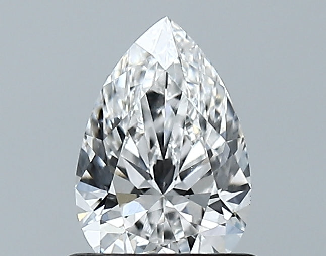 Lab-Grown 0.80 Carat Pear Shape Diamond color D Clarity VVS1, precious stones, engagement diamonds