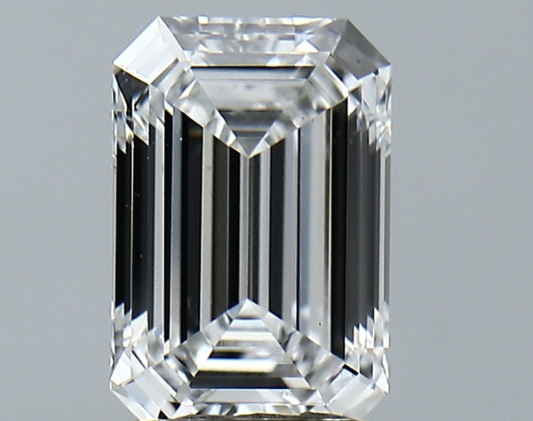 Lab-Grown 2.05 Carat Emerald Cut Diamond color E Clarity VS1, precious stones, engagement diamonds