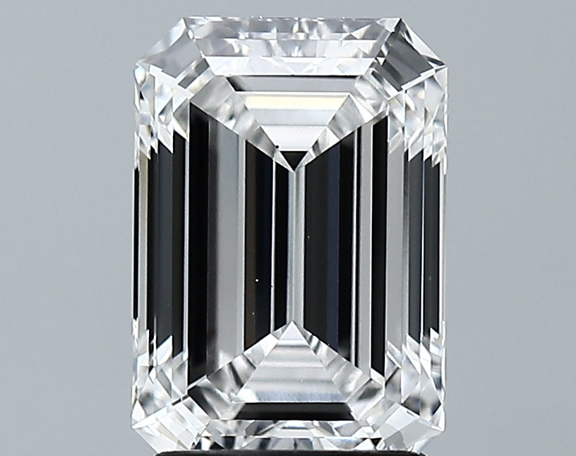 Lab-Grown 2.68 Carat Emerald Cut Diamond color E Clarity VS2 With GIA Certificate, precious stones, engagement diamonds