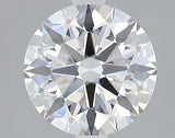 Lab-Grown 1.54 Carat Round Brilliant Diamond color E Clarity VVS2, precious stones, engagement diamonds