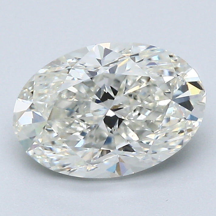 2.01 Carat Oval Shape Natural Mined Diamond J Color SI1 Clarity With GIA Certificate, natural diamonds, precious stones, engagement diamonds