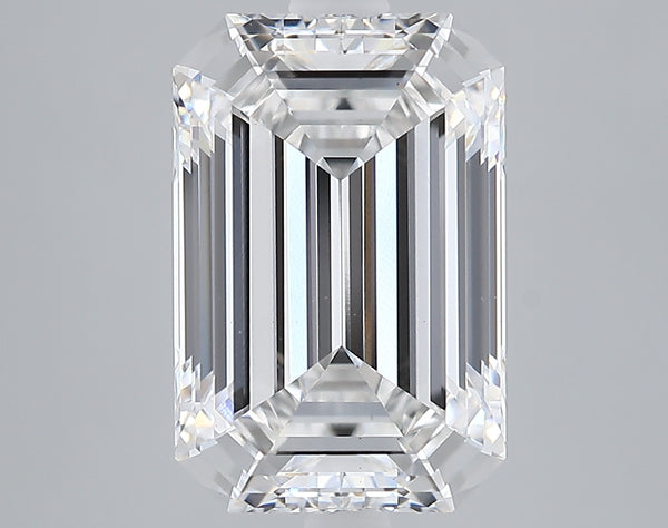 Lab-Grown 4.04 Carat Emerald Cut Diamond color E Clarity VS1 With GIA Certificate, precious stones, engagement diamonds