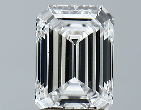 Lab-Grown 2.06 Carat Emerald Cut Diamond color D Clarity VS1 With GIA Certificate, precious stones, engagement diamonds