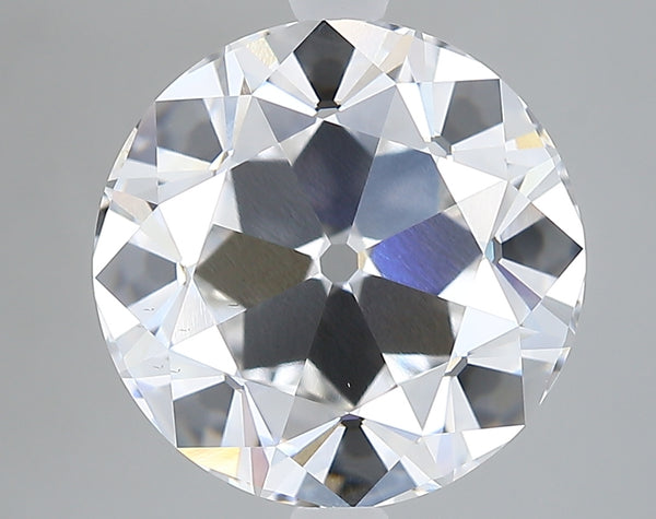 Lab-Grown 5.01 Carat Old European Cut Diamond color E Clarity VS2 With GIA Certificate, precious stones, engagement diamonds