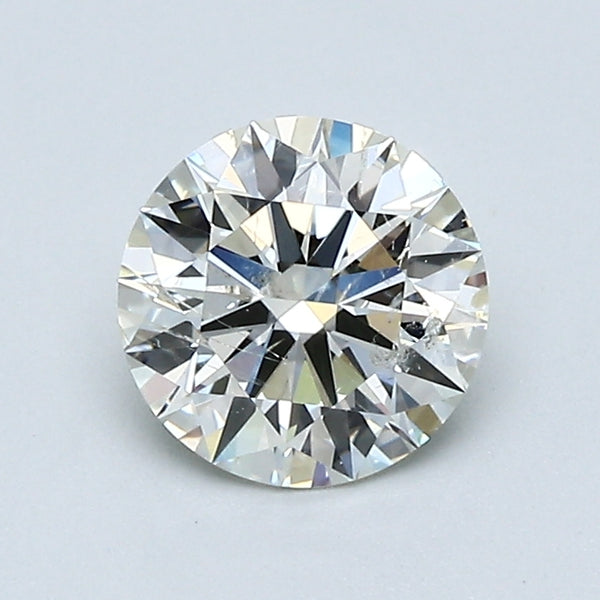 1.06 Carat Round Brilliant Natural Mined Diamond K Color I1 Clarity With GIA Certificate, natural diamonds, precious stones, engagement diamonds