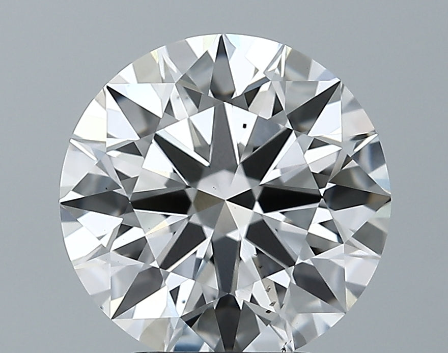 Lab-Grown 3.62 Carat Round Brilliant Diamond color F Clarity SI1 With GIA Certificate, precious stones, engagement diamonds