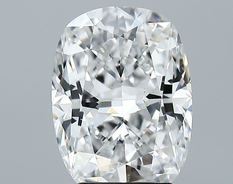 Lab-Grown 3.39 Carat Cushion Brilliant Diamond color E Clarity VS1 With GIA Certificate, precious stones, engagement diamonds