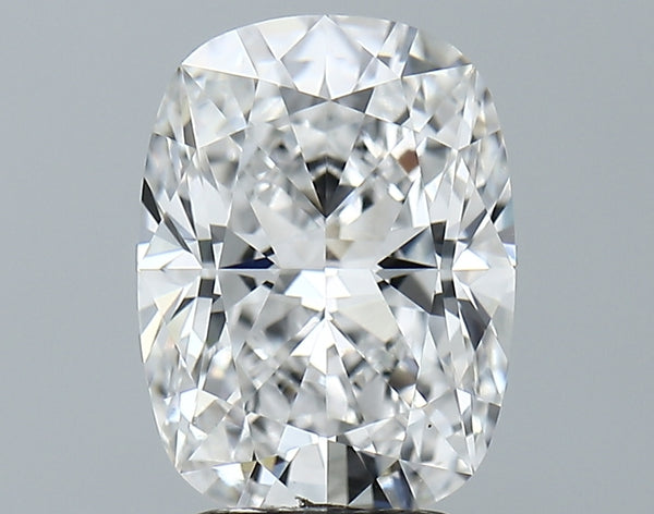 Lab-Grown 2.96 Carat Cushion Brilliant Diamond color D Clarity VVS2 With GIA Certificate, precious stones, engagement diamonds