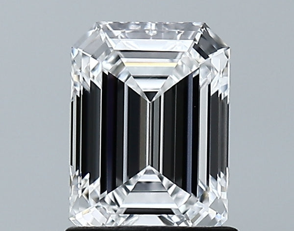 Lab-Grown 1.22 Carat Emerald Cut Diamond color D Clarity VVS1 With GIA Certificate, precious stones, engagement diamonds