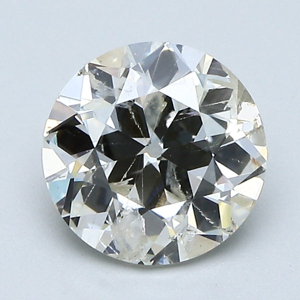 1.51 Carat Old European Cut Natural Mined Diamond L Color I2 Clarity With GIA Certificate, natural diamonds, precious stones, engagement diamonds