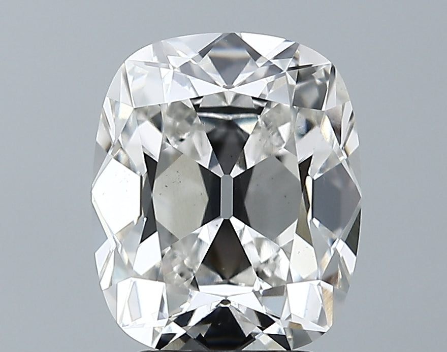 Lab-Grown 3.12 Carat Antique Cushion Cut Diamond color G Clarity VS2 With GIA Certificate, precious stones, engagement diamonds