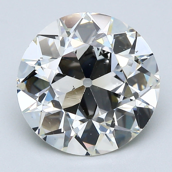 3.95 Carat Old European Cut Diamond color K Clarity SI1, natural diamonds, precious stones, engagement diamonds