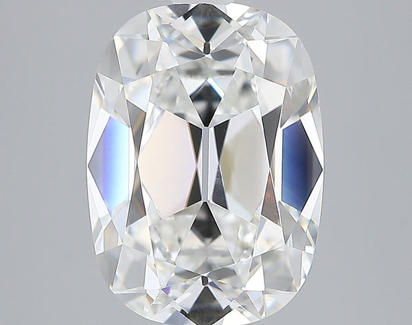 Lab-Grown 3.31 Carat Antique Cushion Cut Diamond color E Clarity VVS2, precious stones, engagement diamonds