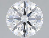 Lab-Grown 2.31 Carat Round Brilliant Diamond color D Clarity VVS2 With GIA Certificate, precious stones, engagement diamonds