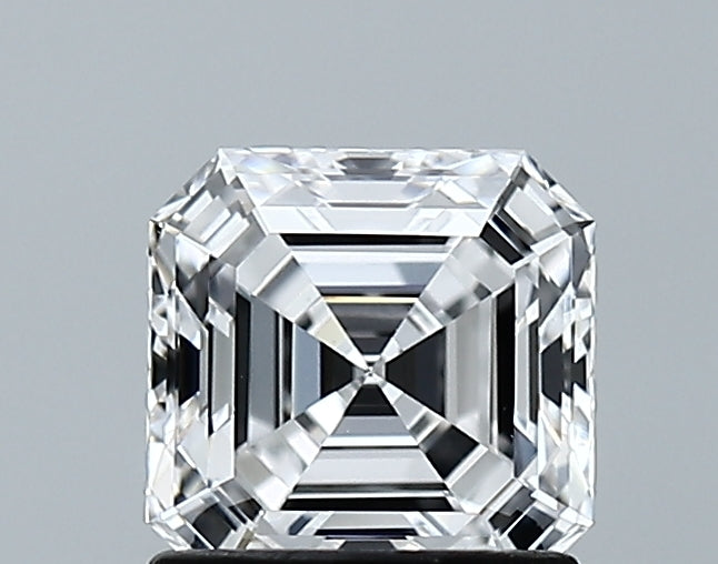 Lab-Grown 1.20 Carat Asscher Cut Diamond color D Clarity VVS1 With GIA Certificate, precious stones, engagement diamonds