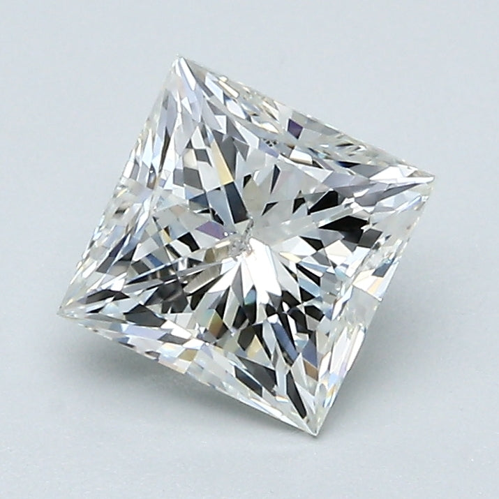 1.46 Carat Princess Cut Natural Mined Diamond J Color I1 Clarity With GIA Certificate, natural diamonds, precious stones, engagement diamonds