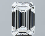 Lab-Grown 4.09 Carat Emerald Cut Diamond color E Clarity VS1 With GIA Certificate, precious stones, engagement diamonds