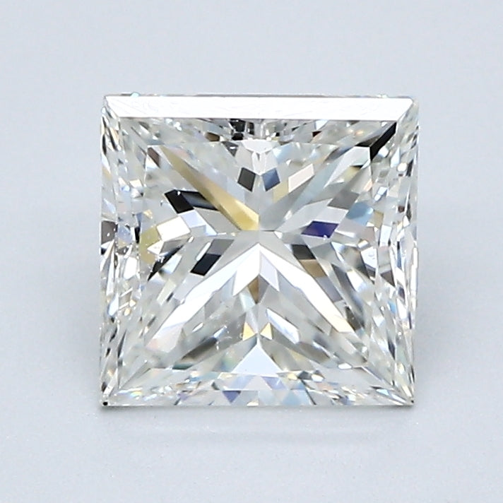 1.71 Carat Princess Cut Natural Mined Diamond H Color VS2 Clarity With GIA Certificate, natural diamonds, precious stones, engagement diamonds