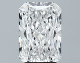 Lab-Grown 3.23 Carat Radiant Cut Diamond color E Clarity VS1 With GIA Certificate, precious stones, engagement diamonds