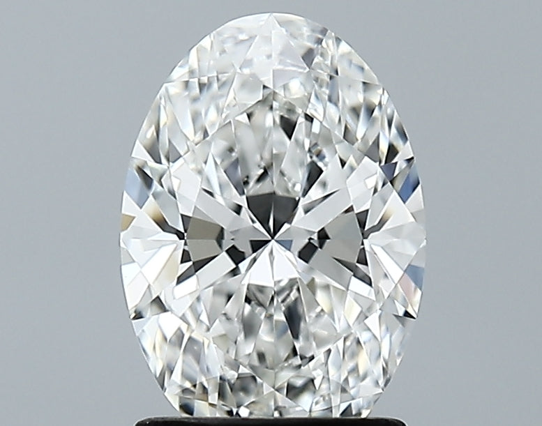 Lab-Grown 1.56 Carat Oval Shape Diamond color F Clarity VVS2, precious stones, engagement diamonds