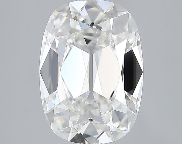 Lab-Grown 2.70 Carat Antique Cushion Cut Diamond color E Clarity VVS2, precious stones, engagement diamonds