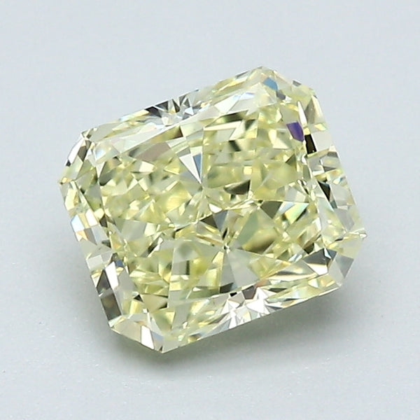1.26 Carat Radiant Cut Natural Mined Diamond Fancy  Yellow Color VVS2 Clarity With GIA Certificate, natural diamonds, precious stones, engagement diamonds