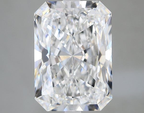 Lab-Grown 5.39 Carat Radiant Cut Diamond color E Clarity VVS2 With GIA Certificate, precious stones, engagement diamonds