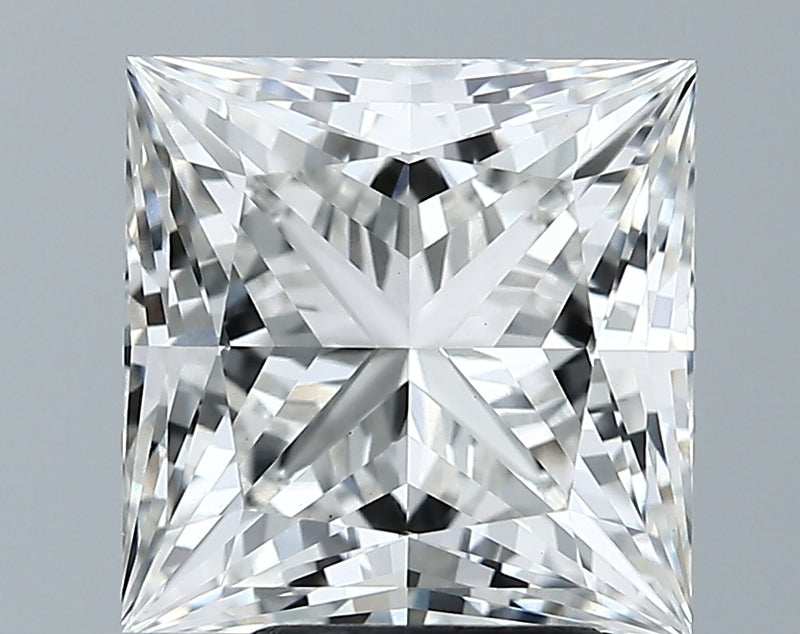 Lab-Grown 5.05 Carat Princess Cut Diamond color G Clarity VS1, precious stones, engagement diamonds