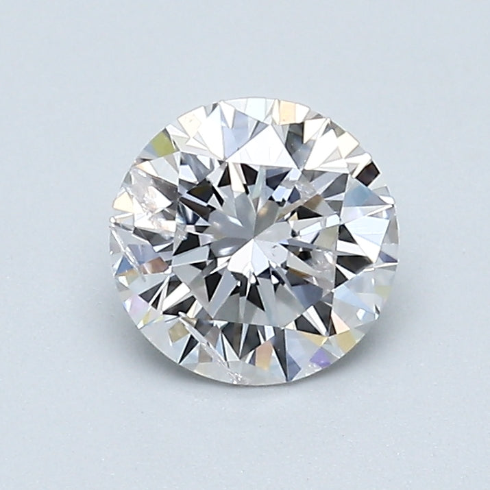 0.81 Carat Round Brilliant Natural Mined Diamond E Color I1 Clarity With GIA Certificate, natural diamonds, precious stones, engagement diamonds