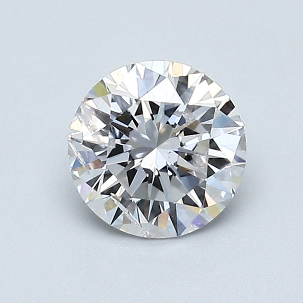 0.81 Carat Round Brilliant Natural Mined Diamond E Color I1 Clarity With GIA Certificate, natural diamonds, precious stones, engagement diamonds