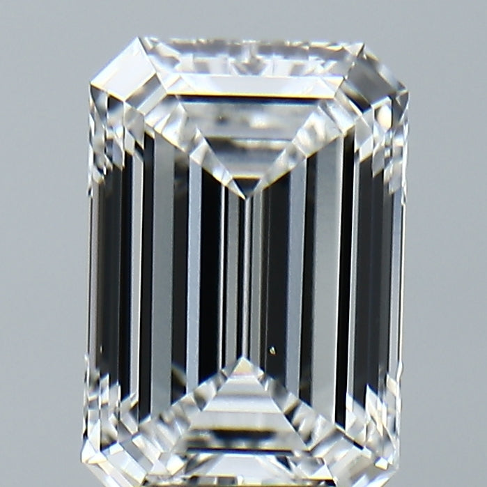 Lab-Grown 2.76 Carat Emerald Cut Diamond color E Clarity VVS2, precious stones, engagement diamonds
