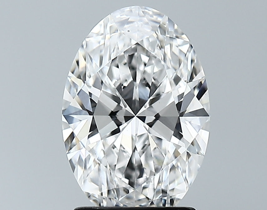 Lab-Grown 2.02 Carat Oval Shape Diamond color D Clarity VS2 With GIA Certificate, precious stones, engagement diamonds