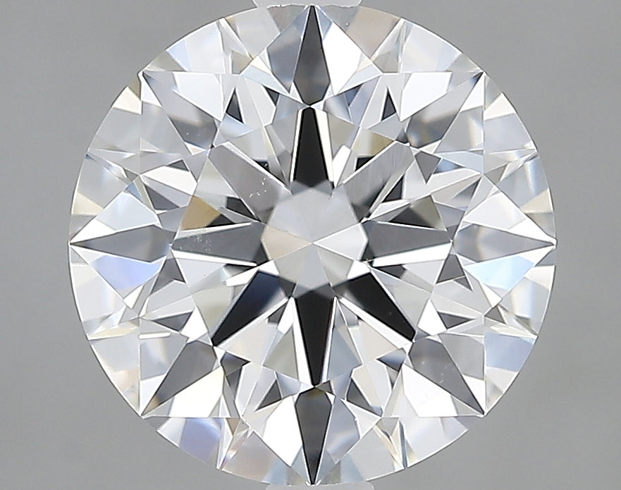 Lab-Grown 2.56 Carat Round Brilliant Diamond color E Clarity VVS2, precious stones, engagement diamonds
