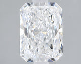 Lab-Grown 1.68 Carat Radiant Cut Diamond color D Clarity VS1 With GIA Certificate, precious stones, engagement diamonds