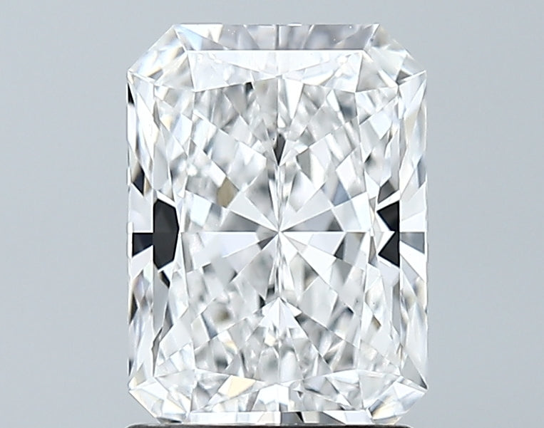 Lab-Grown 1.76 Carat Radiant Cut Diamond color D Clarity VVS2 With GIA Certificate, precious stones, engagement diamonds
