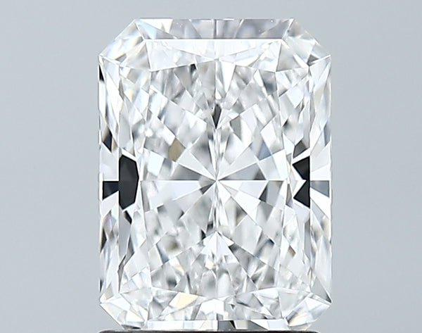 Lab-Grown 1.76 Carat Radiant Cut Diamond color D Clarity VVS2 With GIA Certificate, precious stones, engagement diamonds