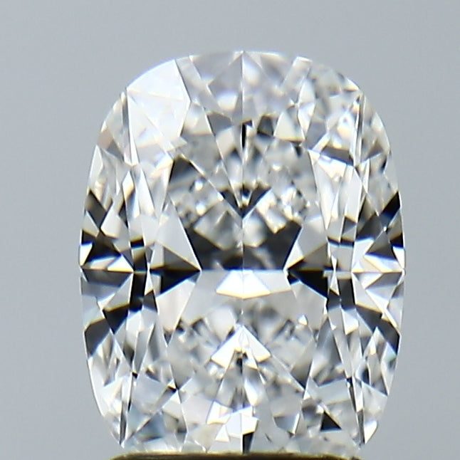 Lab-Grown 2.03 Carat Cushion Brilliant Diamond color E Clarity VVS2, precious stones, engagement diamonds