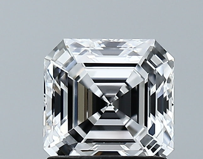 Lab-Grown 1.31 Carat Asscher Cut Diamond color D Clarity VS1 With GIA Certificate, precious stones, engagement diamonds