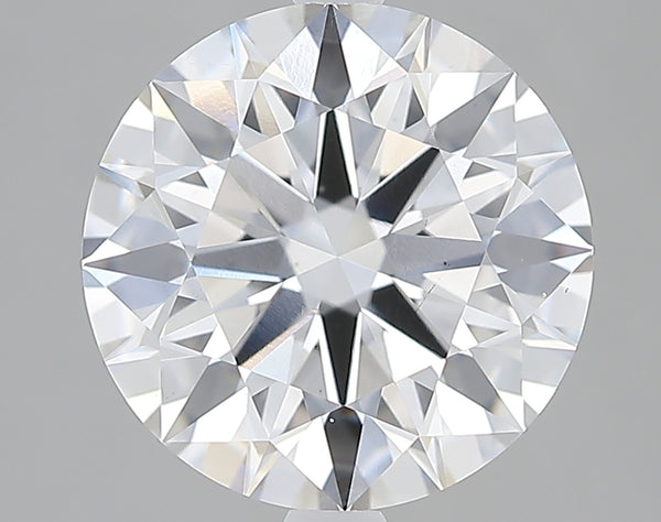 Lab-Grown 4.33 Carat Round Brilliant Diamond color F Clarity VS2 With GIA Certificate, precious stones, engagement diamonds