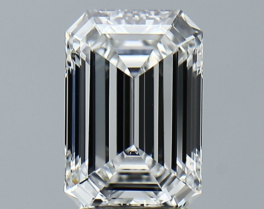 Lab-Grown 2.49 Carat Emerald Cut Diamond color E Clarity VVS2, precious stones, engagement diamonds