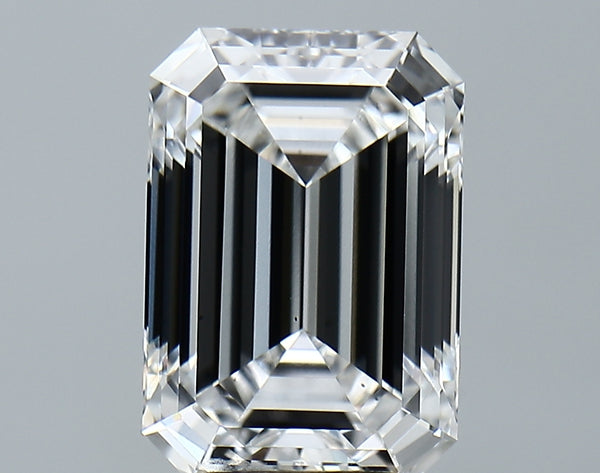 Lab-Grown 5.20 Carat Emerald Cut Diamond color D Clarity VS2, precious stones, engagement diamonds