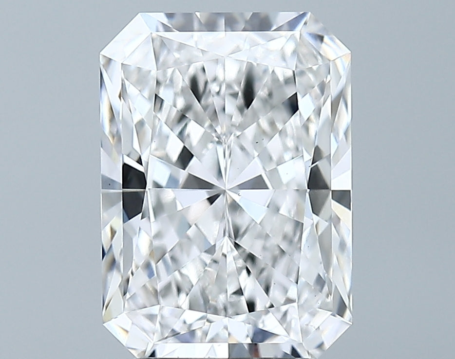 Lab-Grown 3.10 Carat Radiant Cut Diamond color E Clarity VS1 With GIA Certificate, precious stones, engagement diamonds