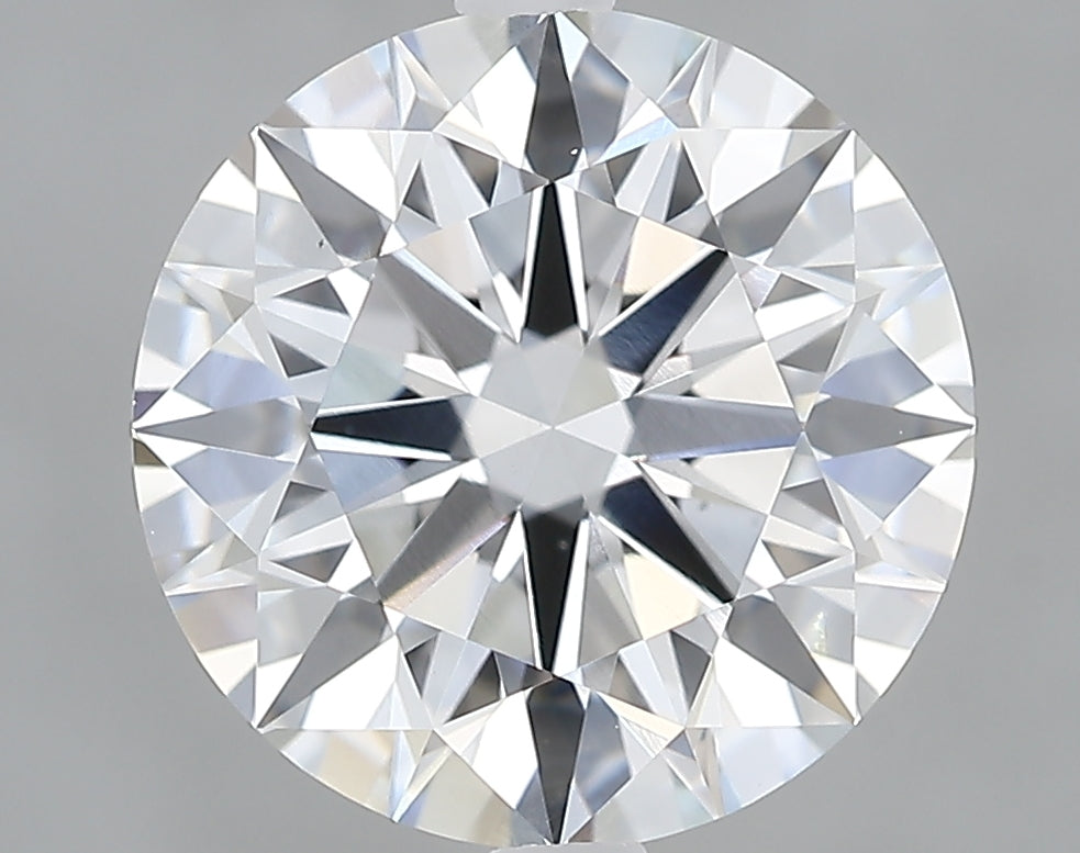 Lab-Grown 3.56 Carat Round Brilliant Diamond color D Clarity VS1, precious stones, engagement diamonds