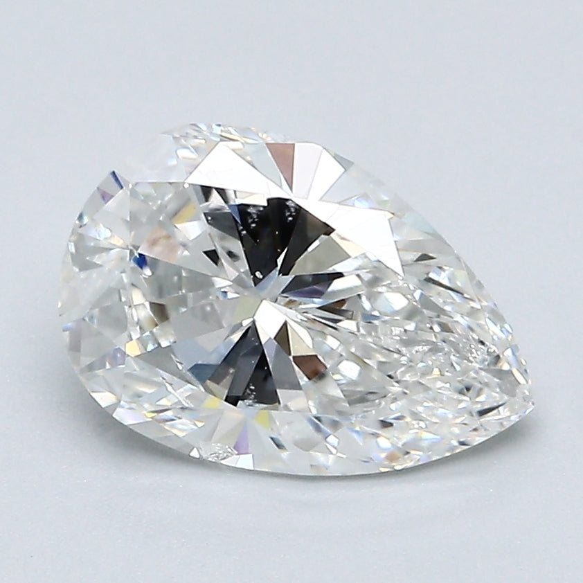 1.84 Carat Pear Shape Natural Mined Diamond F Color SI2 Clarity With GIA Certificate, natural diamonds, precious stones, engagement diamonds